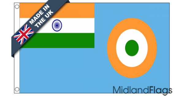 Indian Air Force Ensign Flags For Sale Made In The Uk At Midland Flags